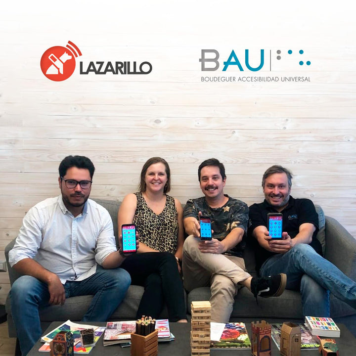 Equipo de BAU Accesibilidad y Lazarillo
