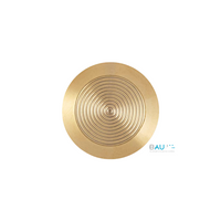 Botón Podotáctil de Acero Inoxidable Dorado