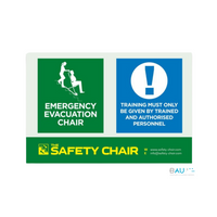 Señalización Silla SafetyChair EV 8000