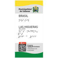 Señalética Braille en Paraderos y Espacios Públicos | Señalización Inclusiva