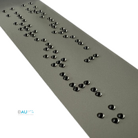 Señalética Braille Formato Regleta BAU