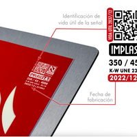 Identificador de vida util de la señal - detalle de QR