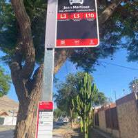 Paradero con Braille