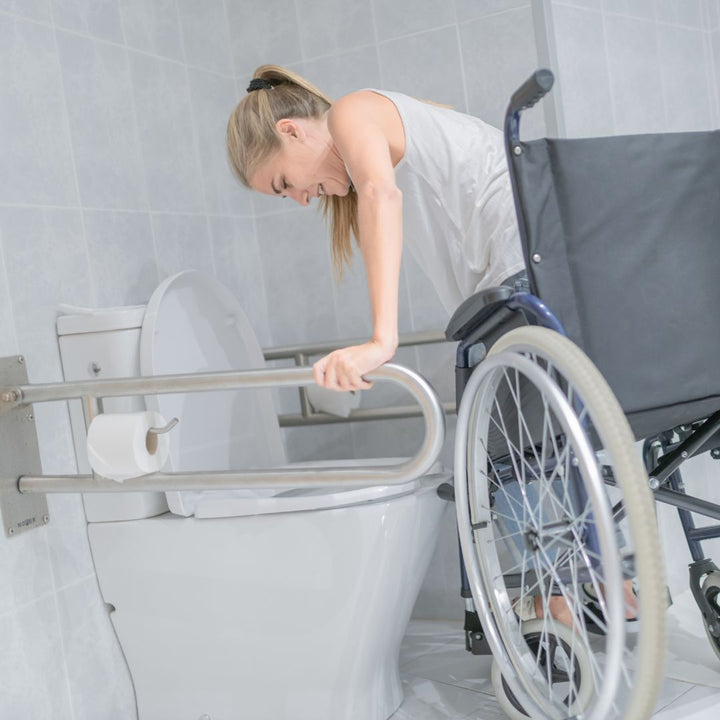 Barra de Seguridad para Baño Abatible