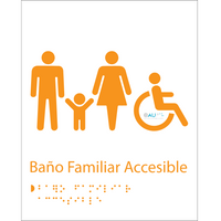 Señaléticas baños inclusivos