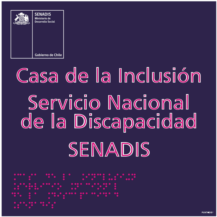 Señalética Braille en Recintos 