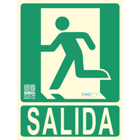 Señaléticas fotoluminiscentes